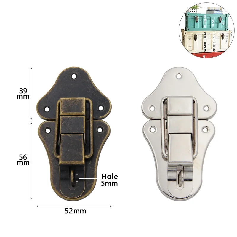 52x95mm Bronze/Sliver Color Toggle Latch For Jewelry Chest Gift Box Case Suitcase Tool Clasp Cabinet Fitting Lock Belt Hasp
52x95mm Bronze/Sliver Color Toggle Latch For Jewelry Chest Gift Box Case Suitcase Tool Clasp Cabinet Fitting Lock Belt Hasp