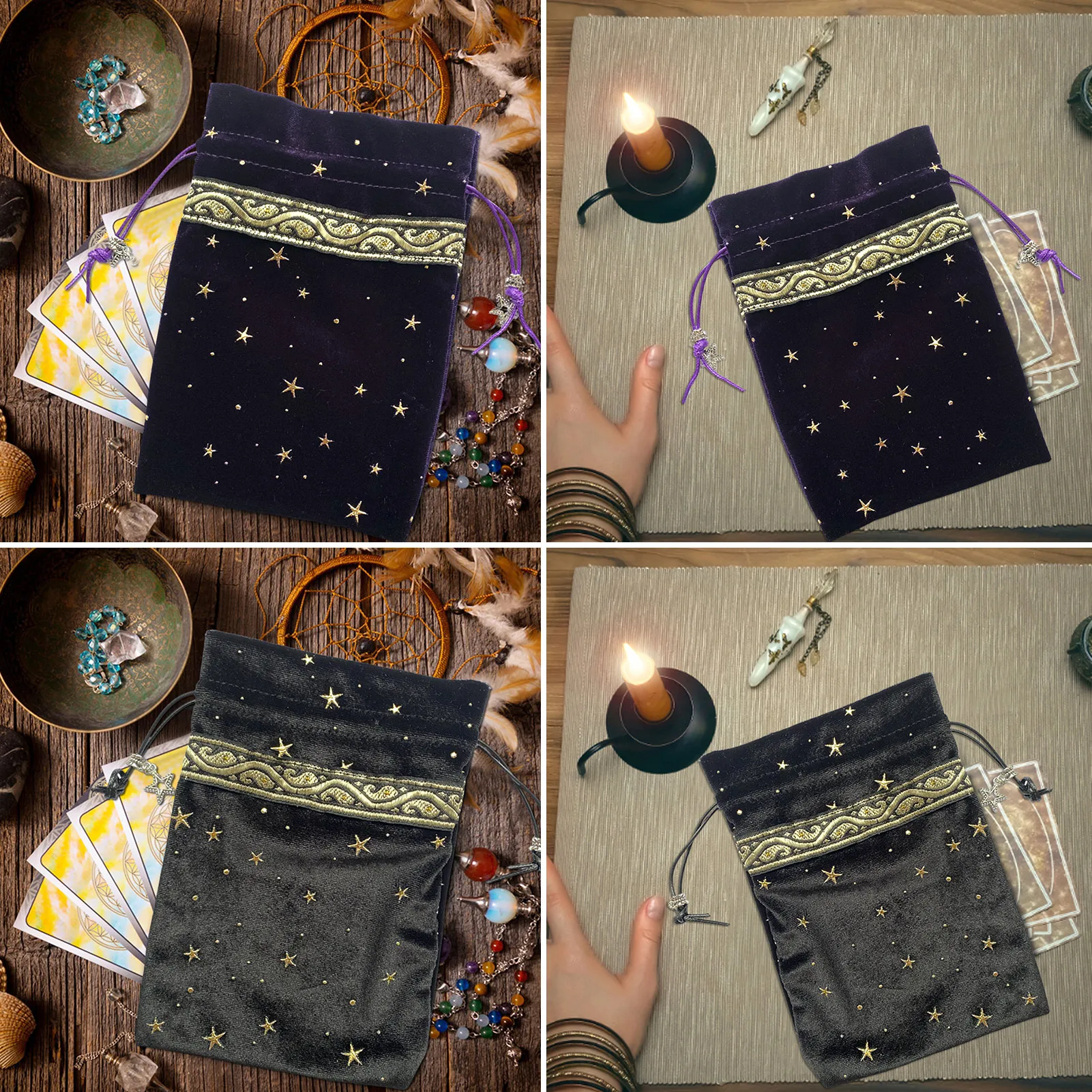 Tarot Card Pouch Tarot Card Storage Mystical Drawstring Tarot Bag With Classic Pattern Portable Jewelry Pouch Bags For Tarot
Tarot Card Pouch Tarot Card Storage Mystical Drawstring Tarot Bag With Classic Pattern Portable Jewelry Pouch Bags For Tarot