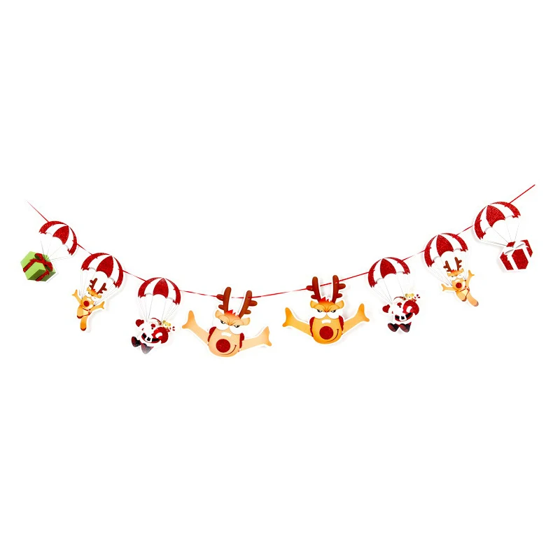 Christmas Paper Hanging Flags Merry Christmas Garland Banner Ornaments New Year Paper Flag Banners Snowman Xmas Tree Decor
Christmas Paper Hanging Flags Merry Christmas Garland Banner Ornaments New Year Paper Flag Banners Snowman Xmas Tree Decor