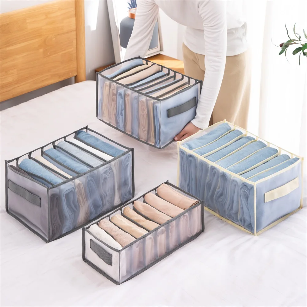 Clothes Organizer Jeans Storage Box Organizers Box Wardrobe Clothes Storage Box with Compartments Underwears Organizers Storage
Clothes Organizer Jeans Storage Box Organizers Box Wardrobe Clothes Storage Box with Compartments Underwears Organizers Storage
