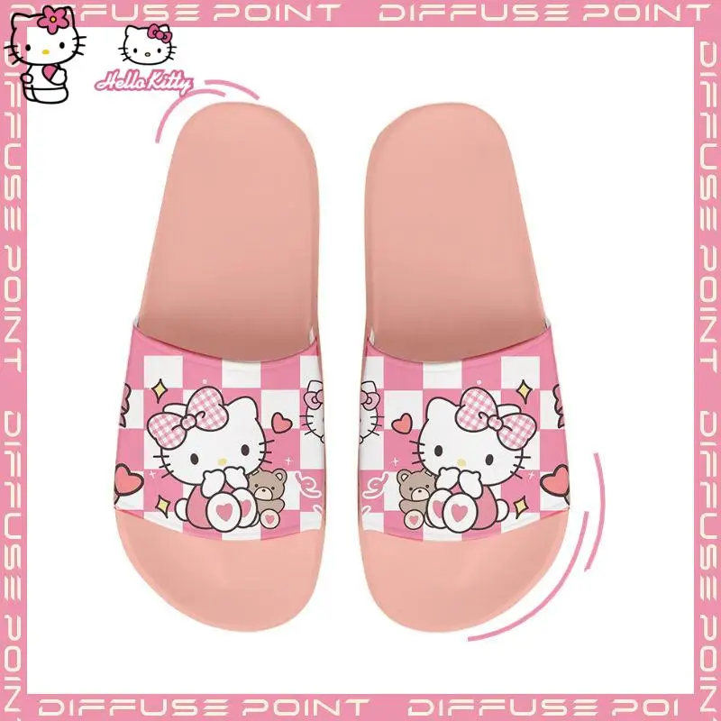 Original Hello Kitty Slippers Kawaii Sanrio Anime Cartoon Ins Princess Slippers Women Home Bathroom Adult Non-Slip Slips Gift
Original Hello Kitty Slippers Kawaii Sanrio Anime Cartoon Ins Princess Slippers Women Home Bathroom Adult Non-Slip Slips Gift