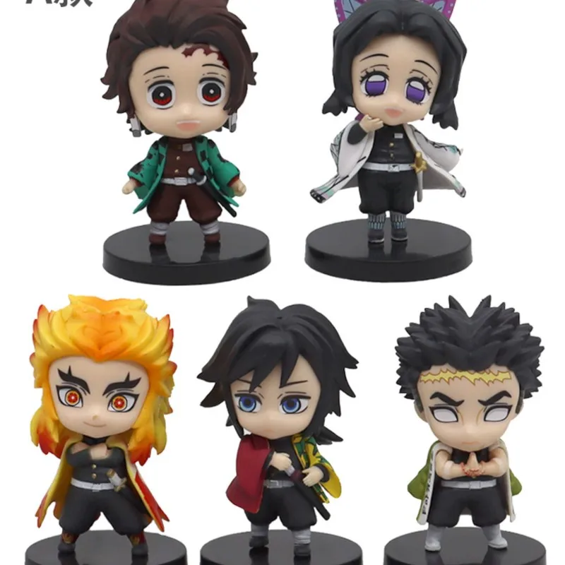 5Pcs/set Anime Demon Slayer Tomioka Giyuu Kyoujurou Uzui Q Version Action Figure Home Car Decoration Collectible Model Doll Toys
5Pcs/set Anime Demon Slayer Tomioka Giyuu Kyoujurou Uzui Q Version Action Figure Home Car Decoration Collectible Model Doll Toys