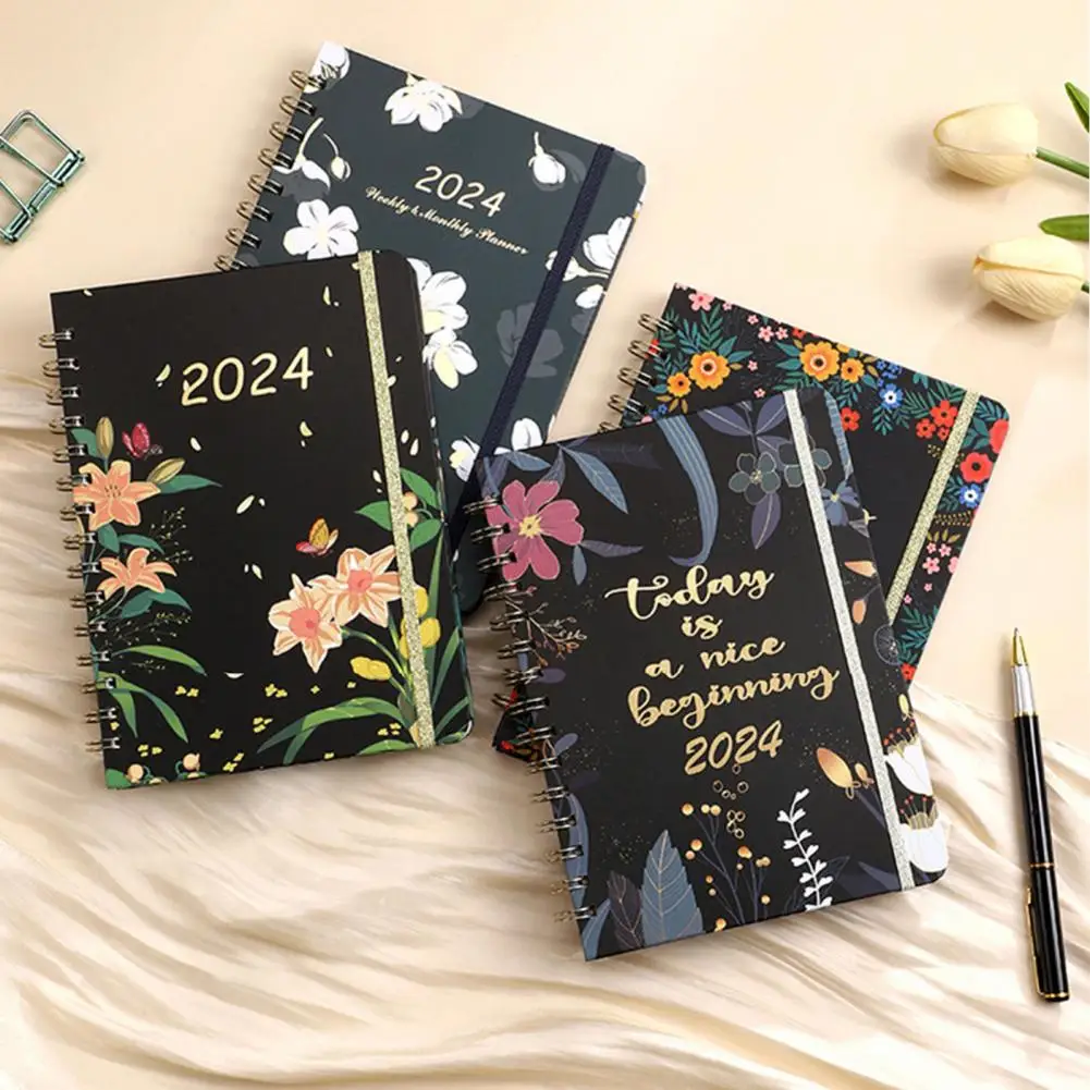 Orderly Planner 2024 Weekly Monthly Planner 2024 Floral Coil Design Planner Weekly Monthly Notebook for Home School Office
Orderly Planner 2024 Weekly Monthly Planner 2024 Floral Coil Design Planner Weekly Monthly Notebook for Home School Office