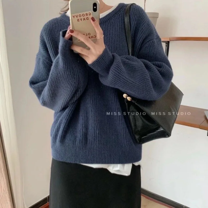 Autumn Winter Warm Sweater Student Warm Soft Pullover Short Long Sleeve Top Sweater Candy Color O-Neck Womens Knitwear
Autumn Winter Warm Sweater Student Warm Soft Pullover Short Long Sleeve Top Sweater Candy Color O-Neck Womens Knitwear