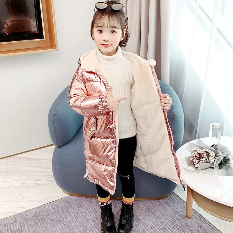 Children Winter Jacket for Girl -30 Degrees Cotton-padded Plus Velvet Coat Clothes Thicken Parka Overcoat Kids Outdoor Outerwear
Children Winter Jacket for Girl -30 Degrees Cotton-padded Plus Velvet Coat Clothes Thicken Parka Overcoat Kids Outdoor Outerwear