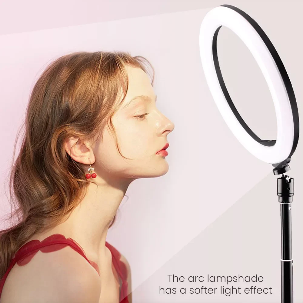 2023 10 13 inches LED Selfie Ring Light With Tripod Photography Lighting Round Flash Ring Lamp Ringlight for TikTok Youtube Vide
2023 10 13 inches LED Selfie Ring Light With Tripod Photography Lighting Round Flash Ring Lamp Ringlight for TikTok Youtube Vide
