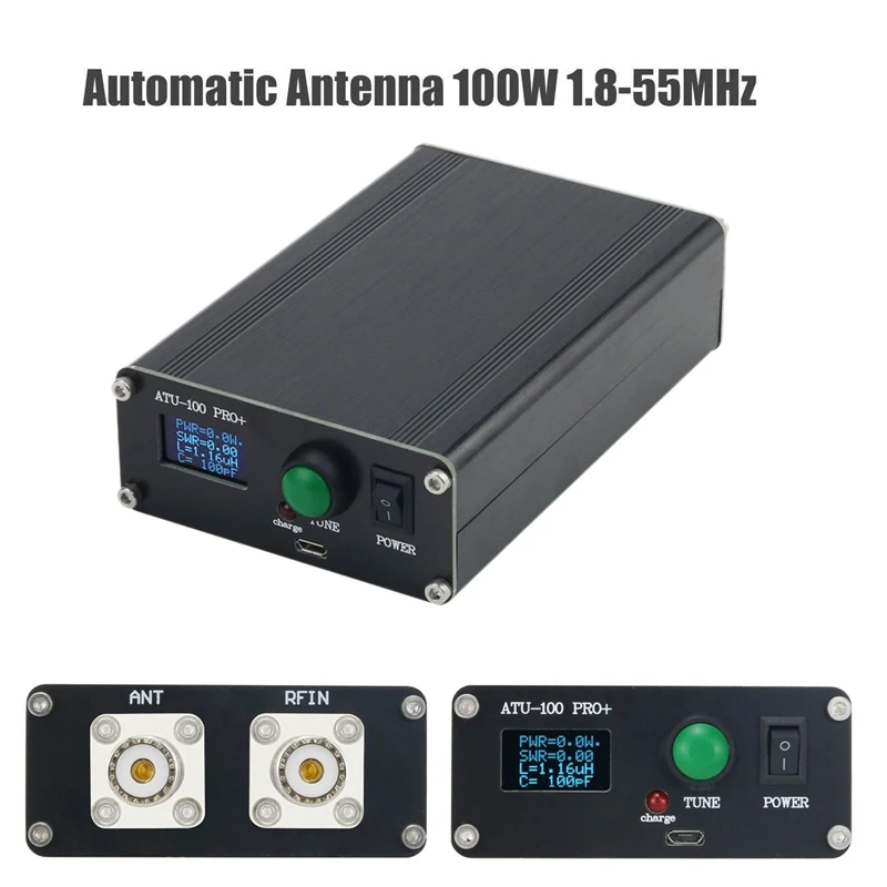 ATU-100 Pro + 7X7 1,8-55 МГц 0,96 дюймов OLED дисплей 120 Вт перезаряжаемая антенна тюнер автоматическая антенна тюнер Коротковолновая антенна тюнер
ATU-100 Pro + 7X7 1,8-55 МГц 0,96 дюймов OLED дисплей 120 Вт перезаряжаемая антенна тюнер автоматическая антенна тюнер Коротковолновая антенна тюнер