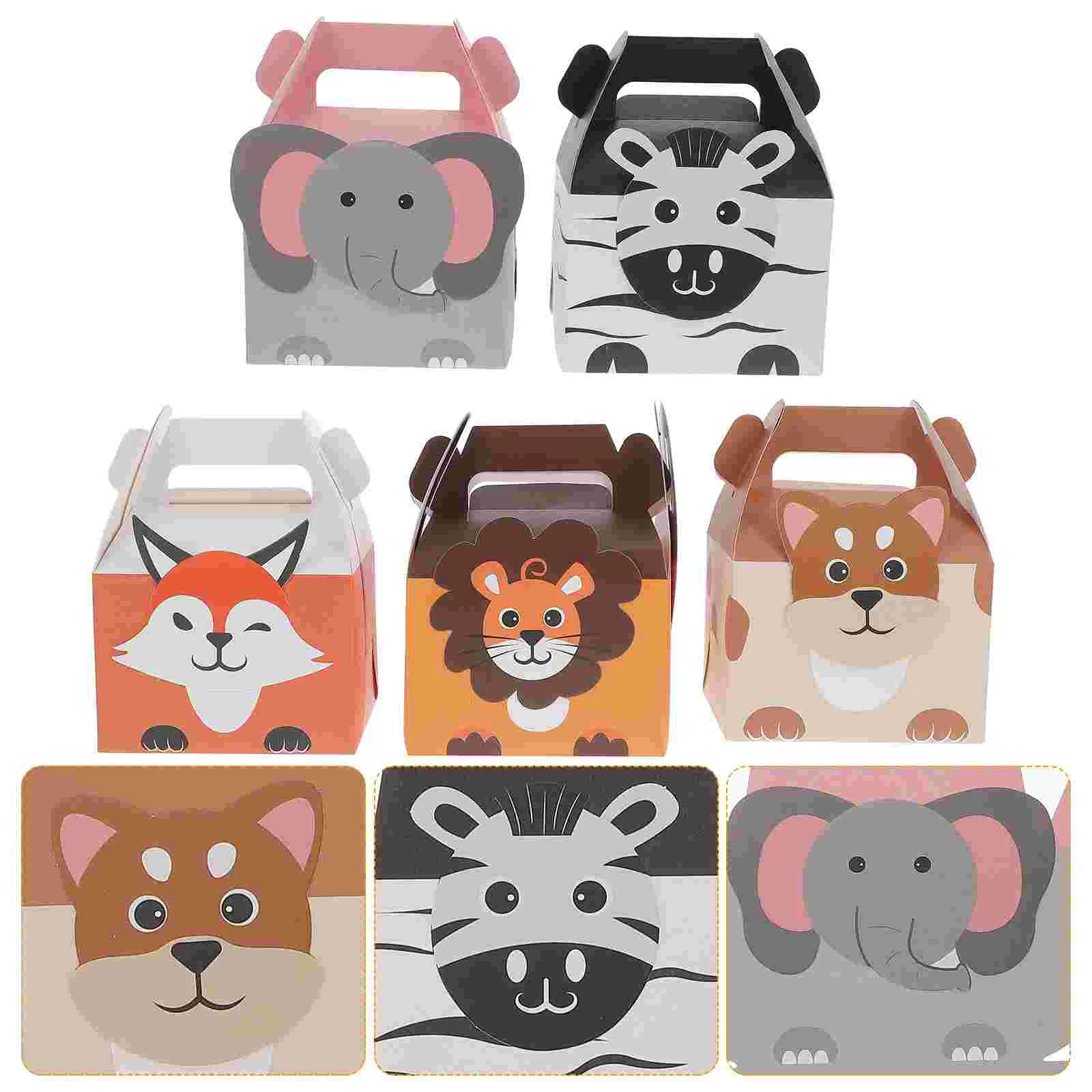 25pcs Unique Biscuit Box Lovely Paper Gift Box Animal Pattern Candy Boxes
25pcs Unique Biscuit Box Lovely Paper Gift Box Animal Pattern Candy Boxes
