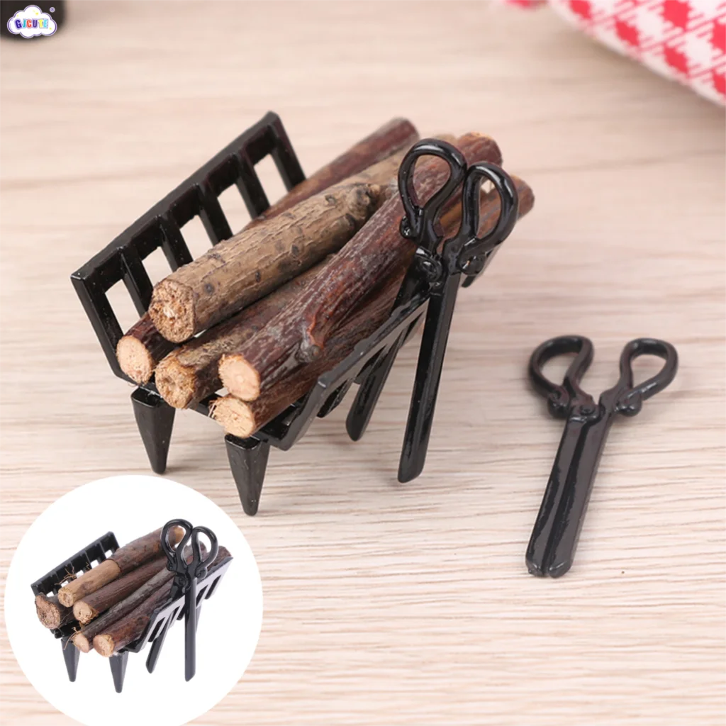 1Set 1:12 Dollhouse Furniture Miniature Simulation Fireplace Accessories Firewood Holder Pliers Model DIY Accessories
1Set 1:12 Dollhouse Furniture Miniature Simulation Fireplace Accessories Firewood Holder Pliers Model DIY Accessories