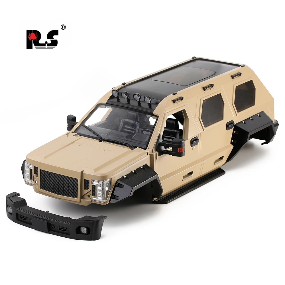 1Set Hard Plastic Unassembled 324mm Wheelbase G.PATTON GX Body Shell For 1/10 RC Crawler Car
1Set Hard Plastic Unassembled 324mm Wheelbase G.PATTON GX Body Shell For 1/10 RC Crawler Car