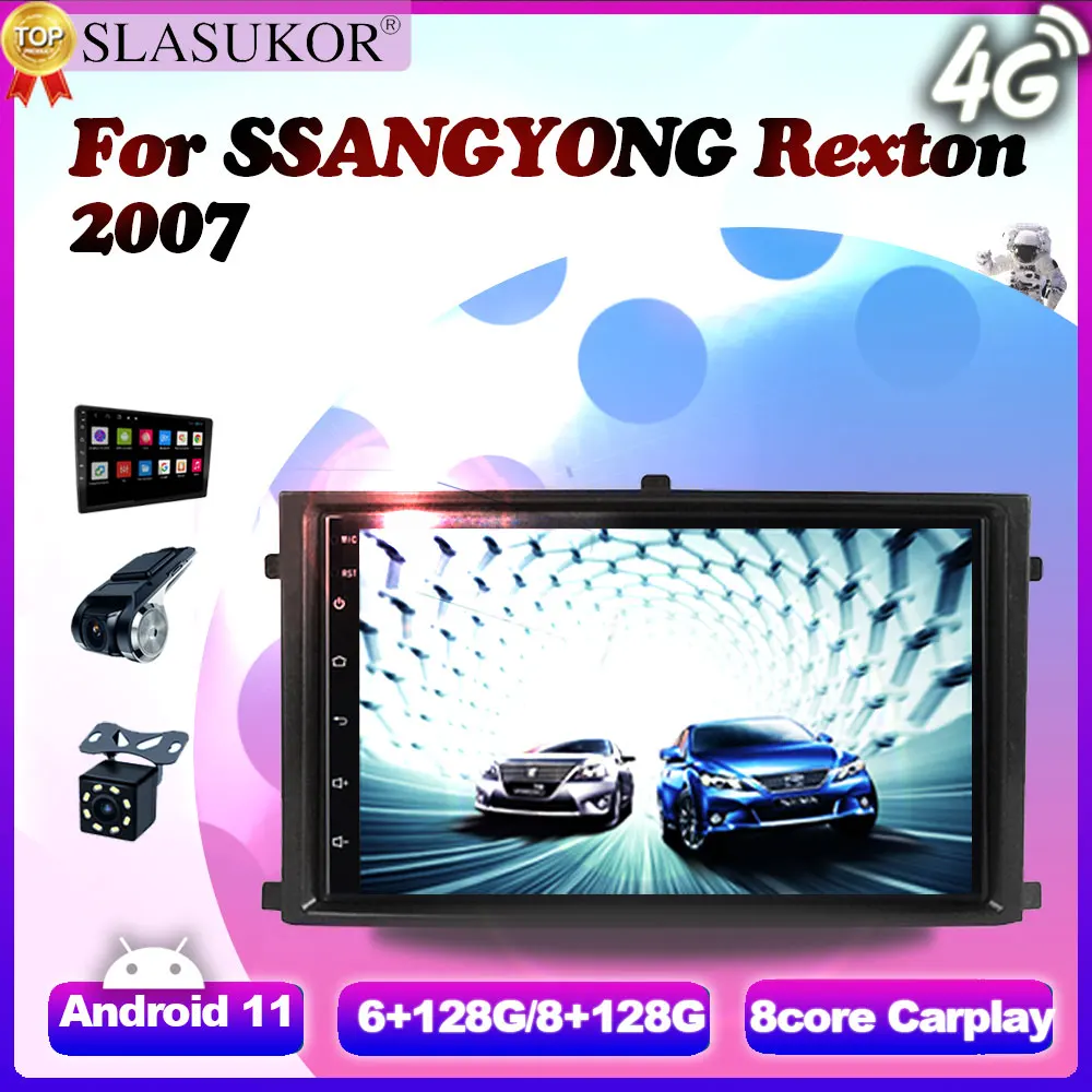 7 Inch For Ssangyong Rexton 2007 Car Radio Multimedia Video Player Navigation Android No Dvd 2 Din Support ADAS DVR 1080P Video
7 Inch For Ssangyong Rexton 2007 Car Radio Multimedia Video Player Navigation Android No Dvd 2 Din Support ADAS DVR 1080P Video