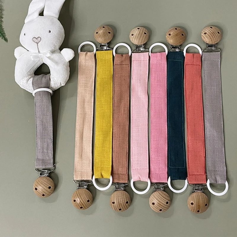 Детская Хлопковая цепочка для соски, с деревянными зажимами, не содержит Бисфенол А, для новорожденных, пустышка для соски, держатель для пустышки, подарок для детей 
Детская Хлопковая цепочка для соски, с деревянными зажимами, не содержит Бисфенол А, для новорожденных, пустышка для соски, держатель для пустышки, подарок для детей