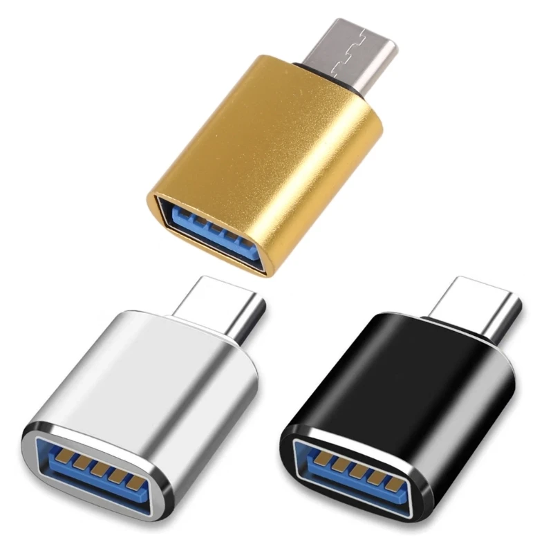 Портативный переходник с USB Type-C «папа» на USB A 3,0 «мама», высокоскоростной разъем, быстрая зарядка для устройств P9JD
Портативный переходник с USB Type-C «папа» на USB A 3,0 «мама», высокоскоростной разъем, быстрая зарядка для устройств P9JD
