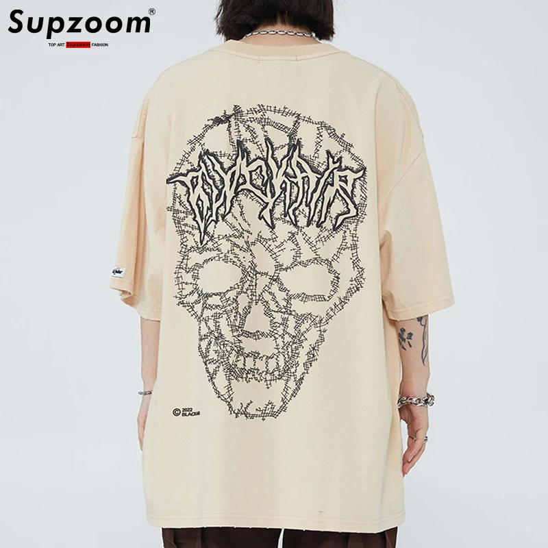 Supzoom 2022 New Arrival Brand Clothing Fashion O-neck Casual T Shirt Men Printing Skeletons Leisure Cotton Tshirt High Street
Supzoom 2022 New Arrival Brand Clothing Fashion O-neck Casual T Shirt Men Printing Skeletons Leisure Cotton Tshirt High Street