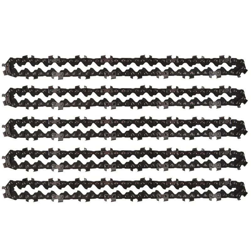 5Pcs Mini Chainsaw Chain for 6 Inch Chainsaw Chain Guide Saw Chain Replacement Portable Saw Chain 
5Pcs Mini Chainsaw Chain for 6 Inch Chainsaw Chain Guide Saw Chain Replacement Portable Saw Chain