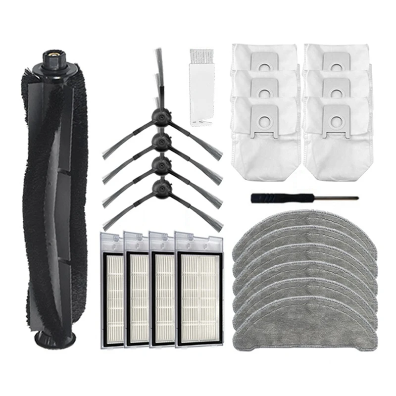 Accessories For Xiaomi Roidmi EVE Plus Main Roll Brush Hepa Filter Side Brush Mop Cloth Vacuum Cleaner Spare Parts
Accessories For Xiaomi Roidmi EVE Plus Main Roll Brush Hepa Filter Side Brush Mop Cloth Vacuum Cleaner Spare Parts