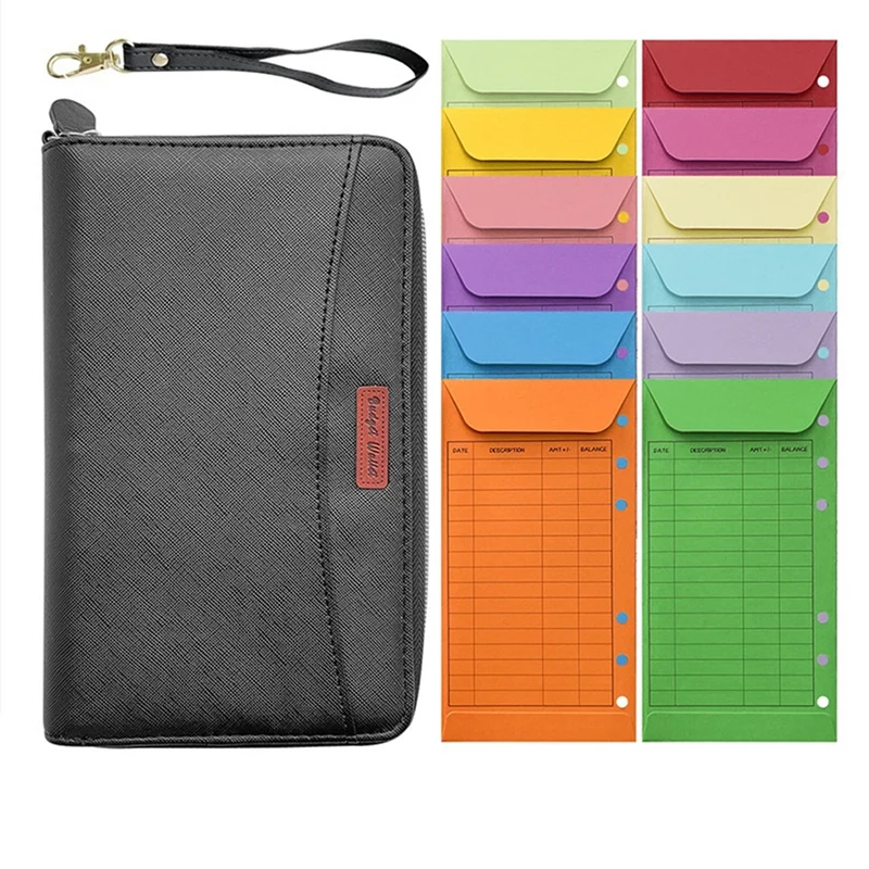 NEW-Cash Envelope Wallet System For Women,Budget Planner With 12 Cash Envelopes For Family Financial Budget Organizer
NEW-Cash Envelope Wallet System For Women,Budget Planner With 12 Cash Envelopes For Family Financial Budget Organizer