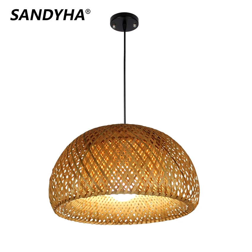 SANDYHA Led Pendant Lights Bamboo Weaving Nest Tatami Japanese Hotel Tea Shop Home Decorative Fixture Novelty Hanging Lights
SANDYHA Led Pendant Lights Bamboo Weaving Nest Tatami Japanese Hotel Tea Shop Home Decorative Fixture Novelty Hanging Lights