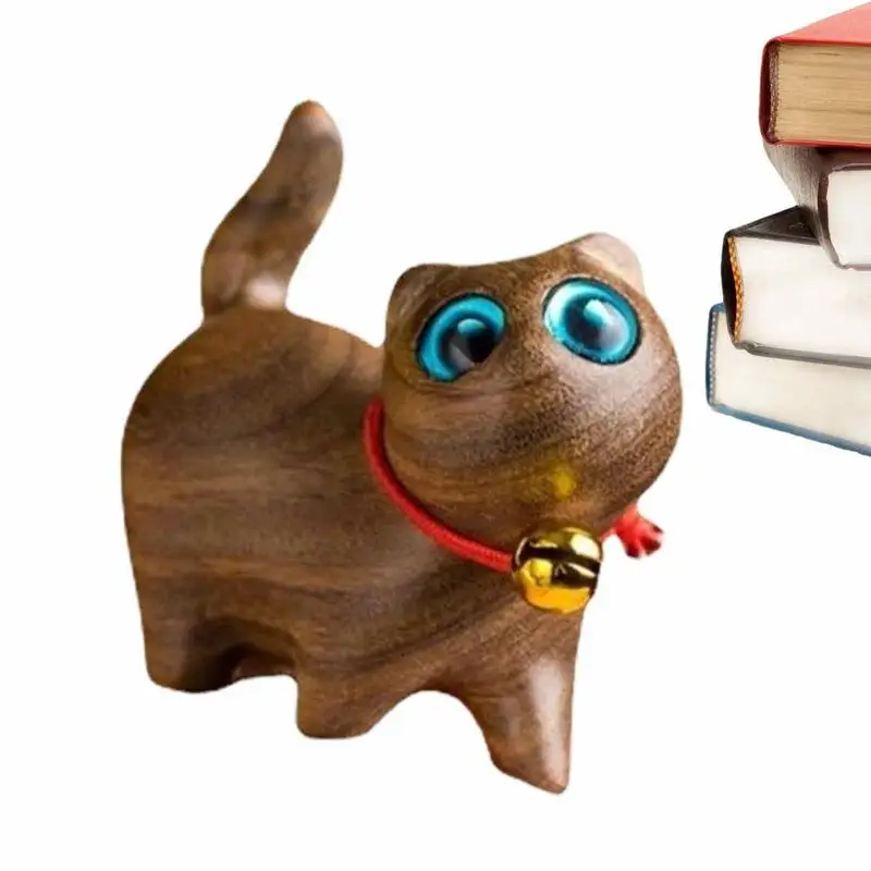 Mini Natural Wood Cat Dog Miniatures Hand-Carved Wooden Puppy Kitty Figures Room Decor Home Decoration Accessories Free Shipping 
Mini Natural Wood Cat Dog Miniatures Hand-Carved Wooden Puppy Kitty Figures Room Decor Home Decoration Accessories Free Shipping