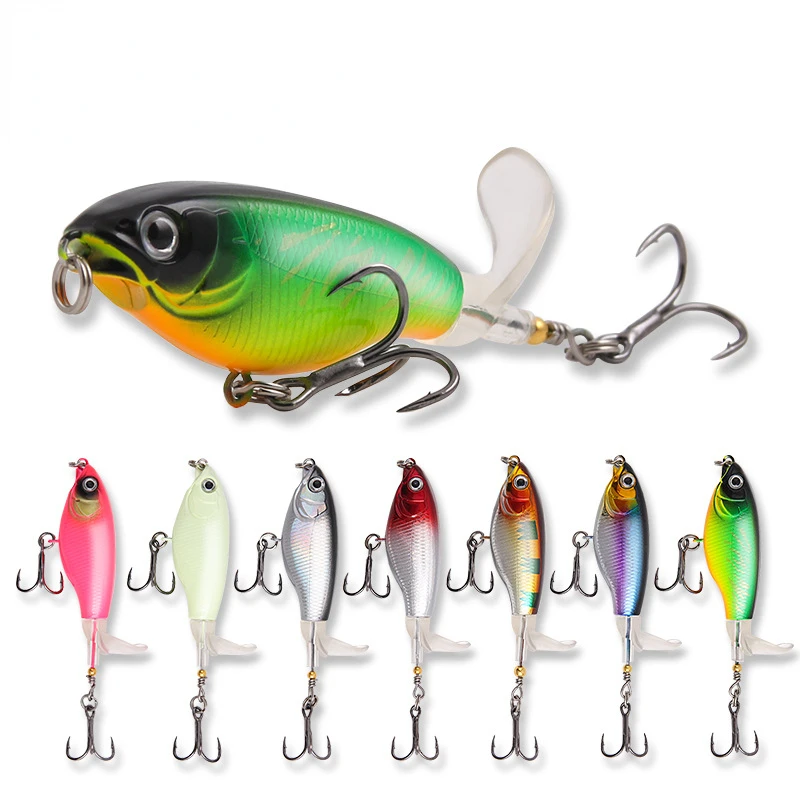 1pcs Lure Propeller Water Surface Laser Reflective Mini Noise Tractor 9.2cm/6g Bait for Sea Bass
1pcs Lure Propeller Water Surface Laser Reflective Mini Noise Tractor 9.2cm/6g Bait for Sea Bass