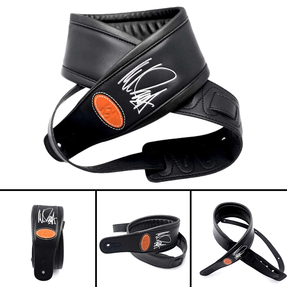 Adjustable Leather Acoustic Electric Guitar Strap Soft Durable Bass Belt Black Guitar Accessories Parts
Adjustable Leather Acoustic Electric Guitar Strap Soft Durable Bass Belt Black Guitar Accessories Parts
