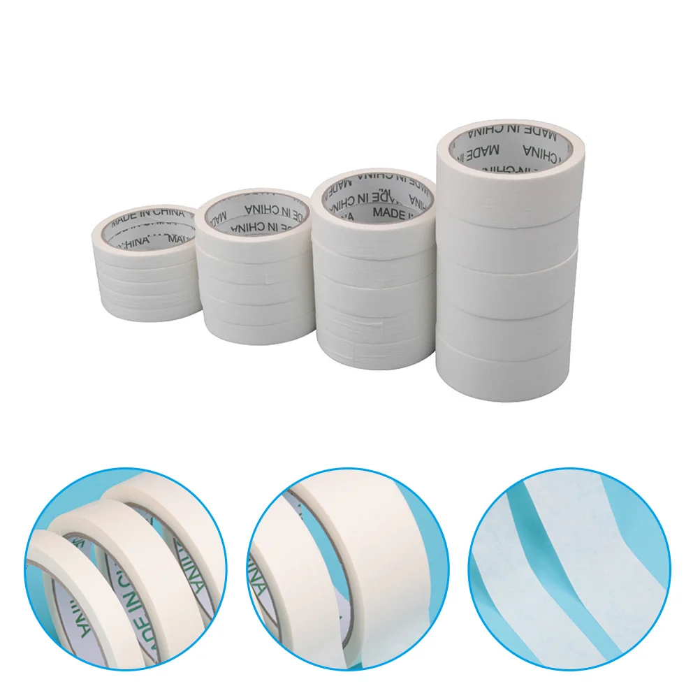 20 Rolls Masking Tapes Adhesive Drawing Tapes Painters Tapes for Arts Supplies 
20 Rolls Masking Tapes Adhesive Drawing Tapes Painters Tapes for Arts Supplies