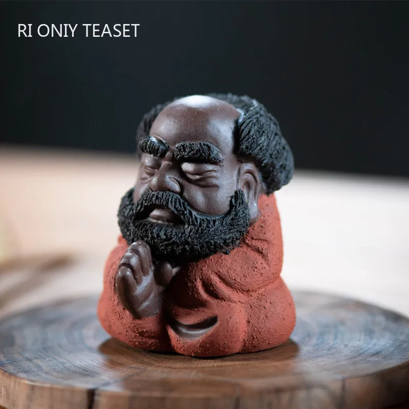 Yixing Boutique Purple Clay Tea Pet Figure Statue Ornaments Handmade Sculpture Crafts Home Tea Set Decoration Accessories
Yixing Boutique Purple Clay Tea Pet Figure Statue Ornaments Handmade Sculpture Crafts Home Tea Set Decoration Accessories