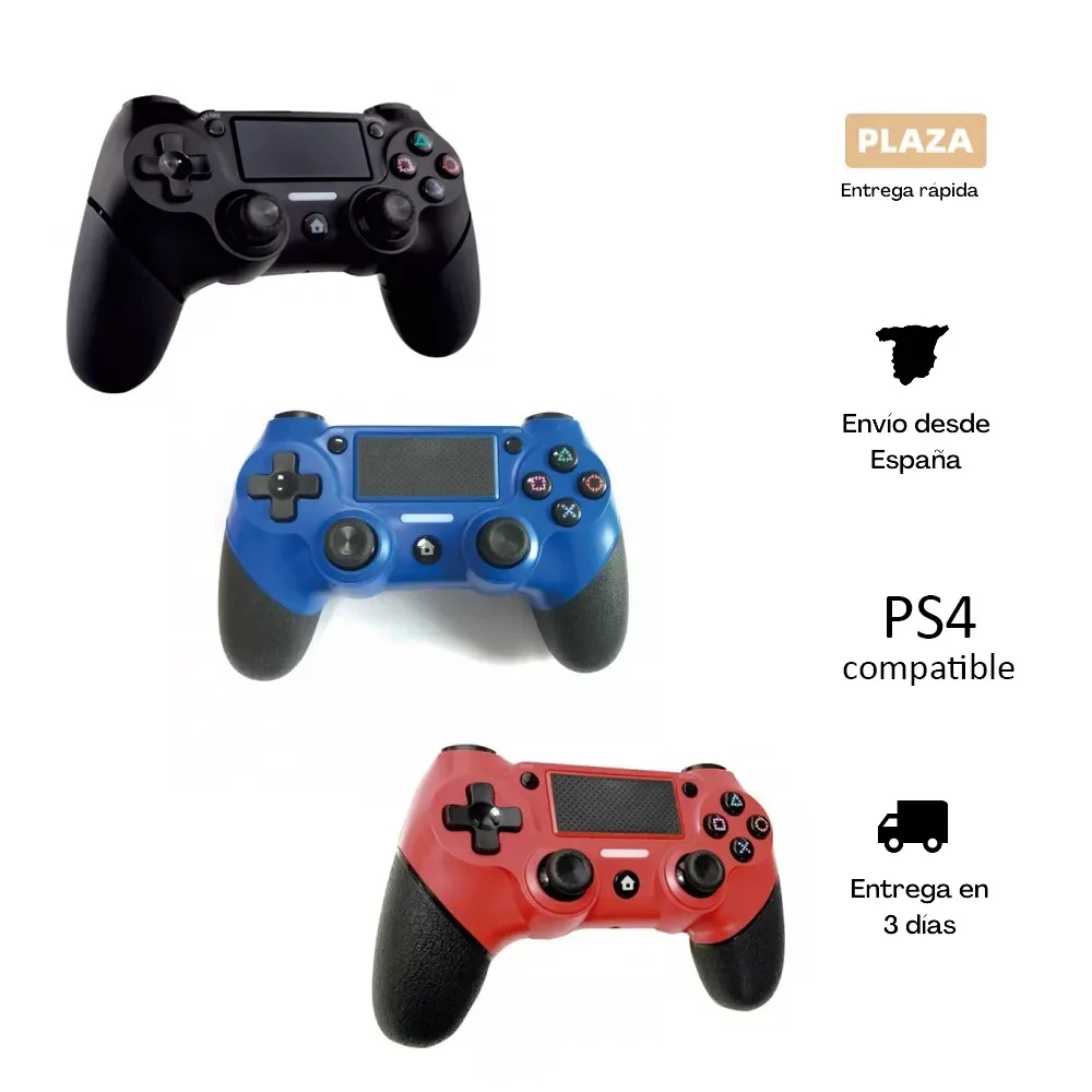 NEW2023 Bluetooth controller for PS4 red blue black wireless controller with Bluetooth for Ps4, game console controller Joystic
NEW2023 Bluetooth controller for PS4 red blue black wireless controller with Bluetooth for Ps4, game console controller Joystic