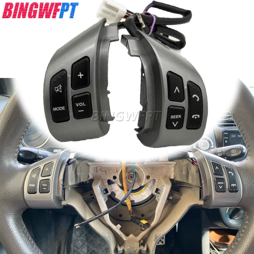 NEW Audio Volume Bluetooth Phone Media Control Buttons Switch Steering Wheel Button Switch BINGWFPT For Suzuki SX4 Swift 2006-13
NEW Audio Volume Bluetooth Phone Media Control Buttons Switch Steering Wheel Button Switch BINGWFPT For Suzuki SX4 Swift 2006-13