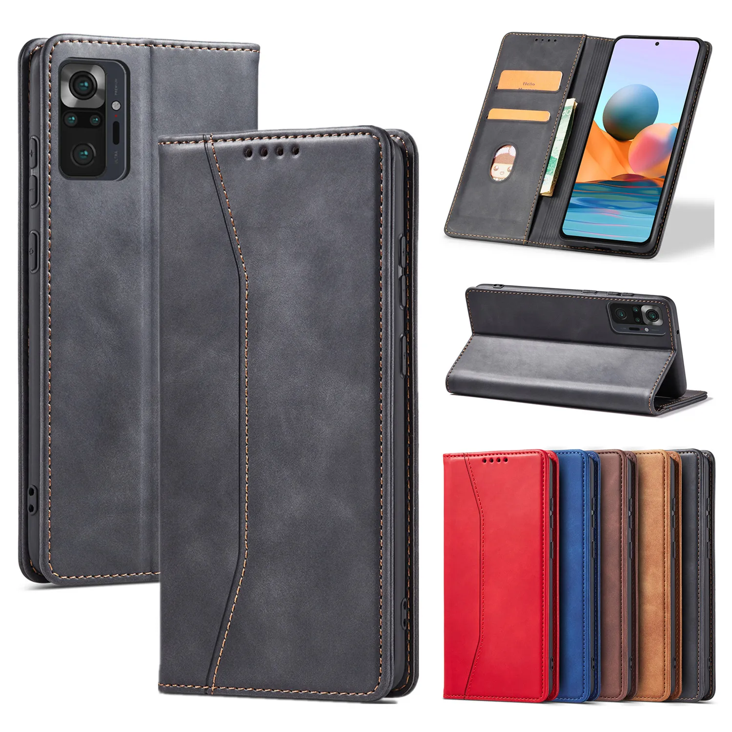 Роскошный чехол-кошелек для Xiaomi Redmi Mi POCO X3 11 11i 11T Pro Lite Note 10 9 9S 8 8T 7 9A 9C 9T, кожаный флип-чехол для телефона
Роскошный чехол-кошелек для Xiaomi Redmi Mi POCO X3 11 11i 11T Pro Lite Note 10 9 9S 8 8T 7 9A 9C 9T, кожаный флип-чехол для телефона