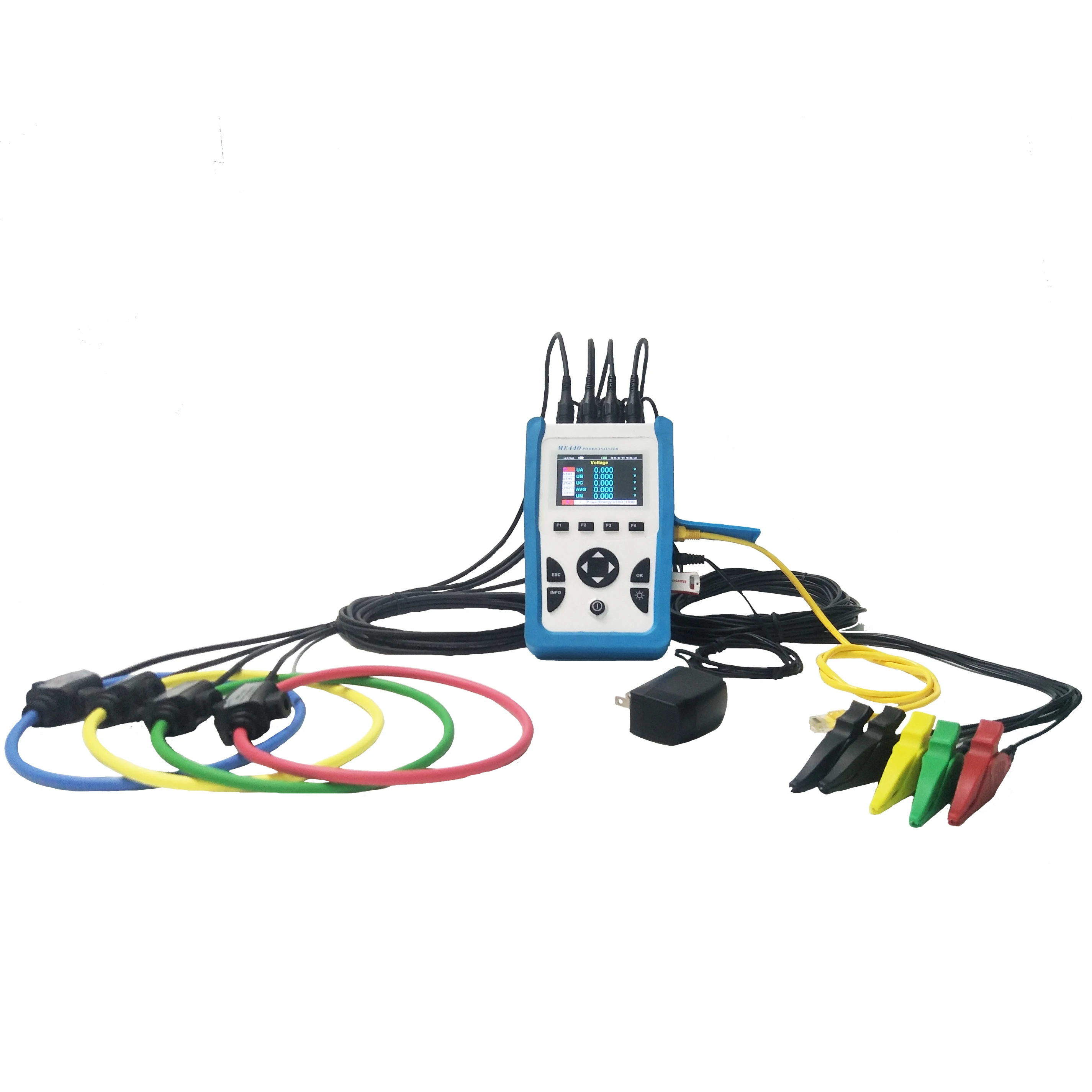 Meatrol ME440 Rated current 600A MRC-36 Power Quality Analyzer Power data logger(No suitcase included)
Meatrol ME440 Rated current 600A MRC-36 Power Quality Analyzer Power data logger(No suitcase included)