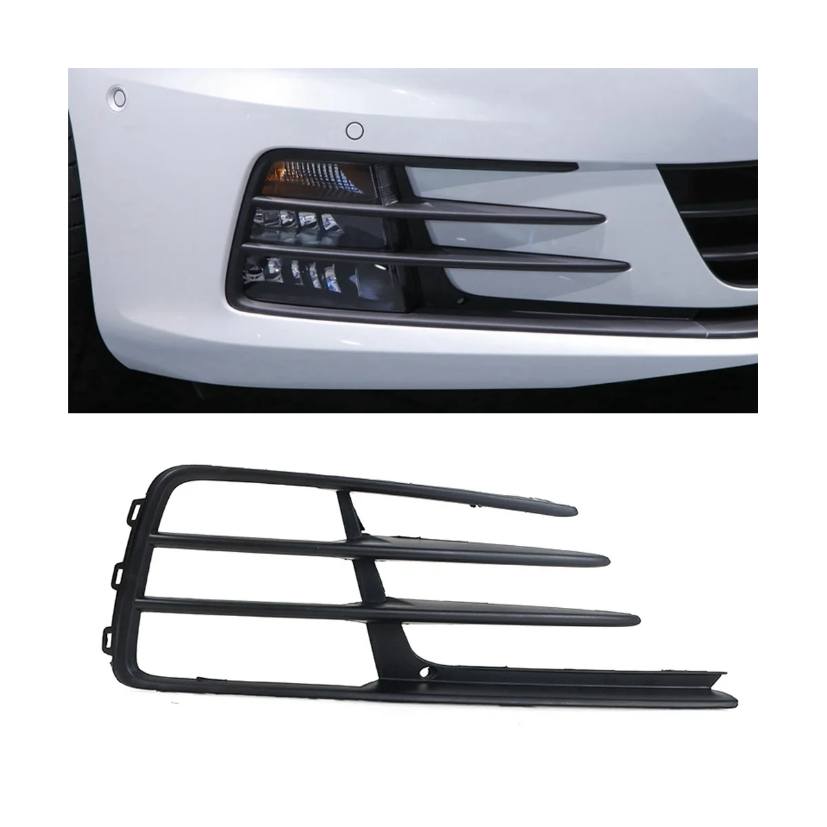 1K8853665E 1K8853666E Front Bumper Fog Light Grille Lower Grid Grille Car for Suncool 2015
1K8853665E 1K8853666E Front Bumper Fog Light Grille Lower Grid Grille Car for Suncool 2015