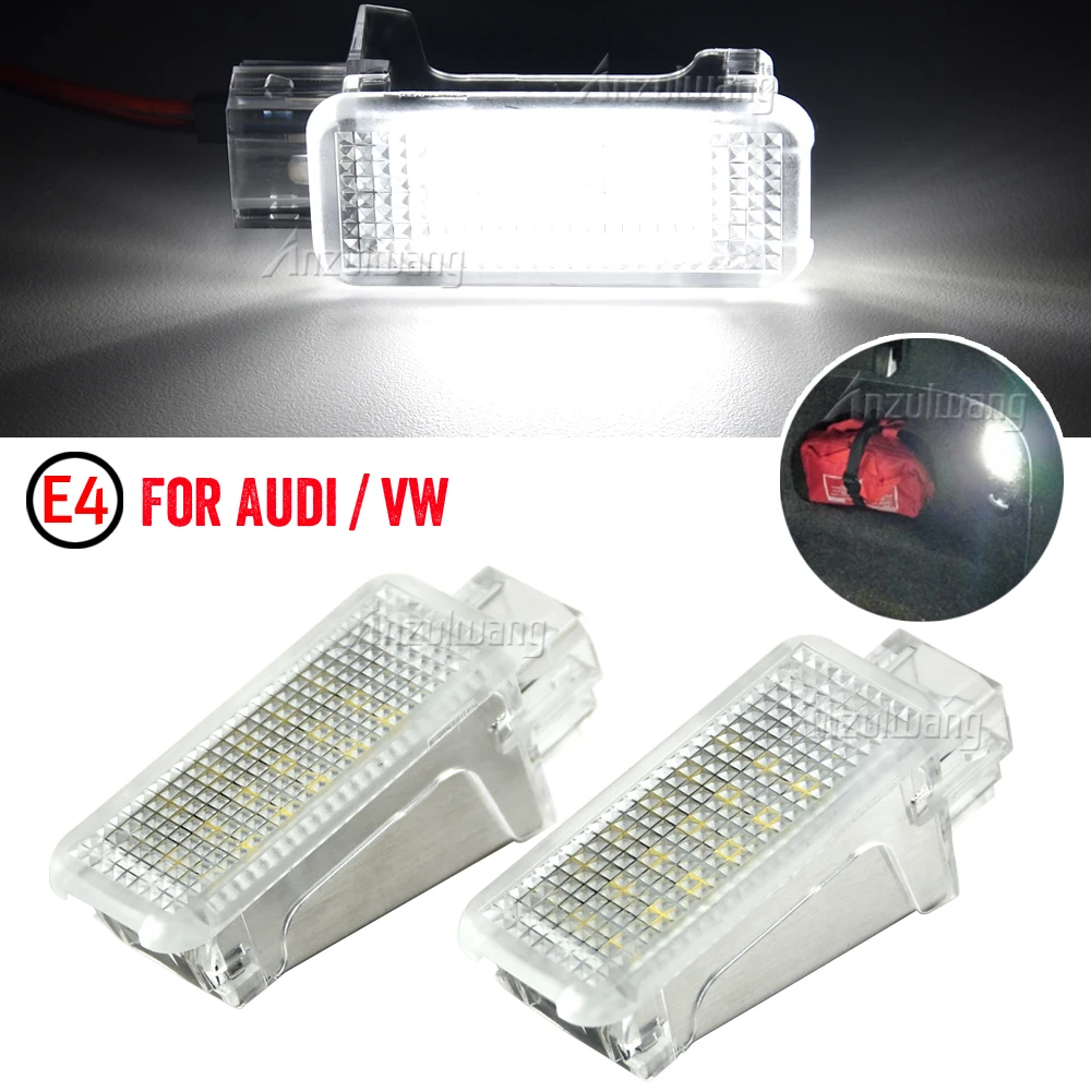 

Car White LED Courtesy Door/trunk/Footwell/glove box light lamp For Audi A1 A2 A3 A4 A5 A6 A7 A8 Q3 Q5 Q7 TT VW Skoda