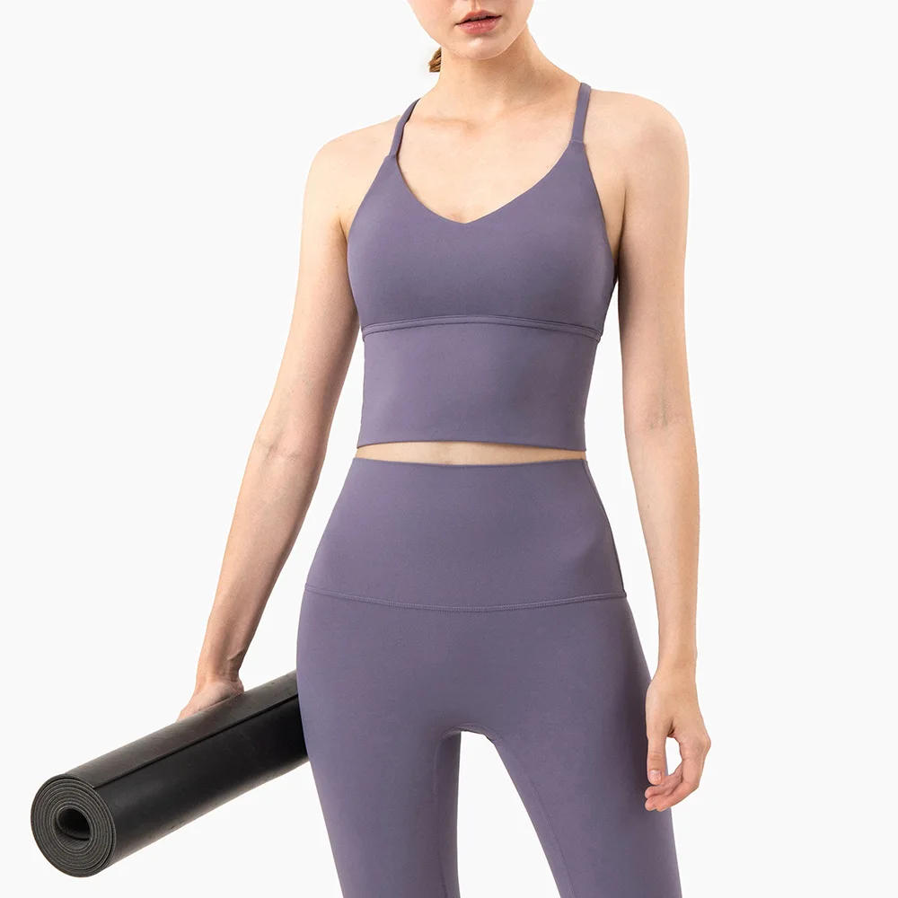 New Sexy Little Halter Nude Yoga Vest New Color Water Drop Beauty Back Fitness Underwear A Vest
New Sexy Little Halter Nude Yoga Vest New Color Water Drop Beauty Back Fitness Underwear A Vest