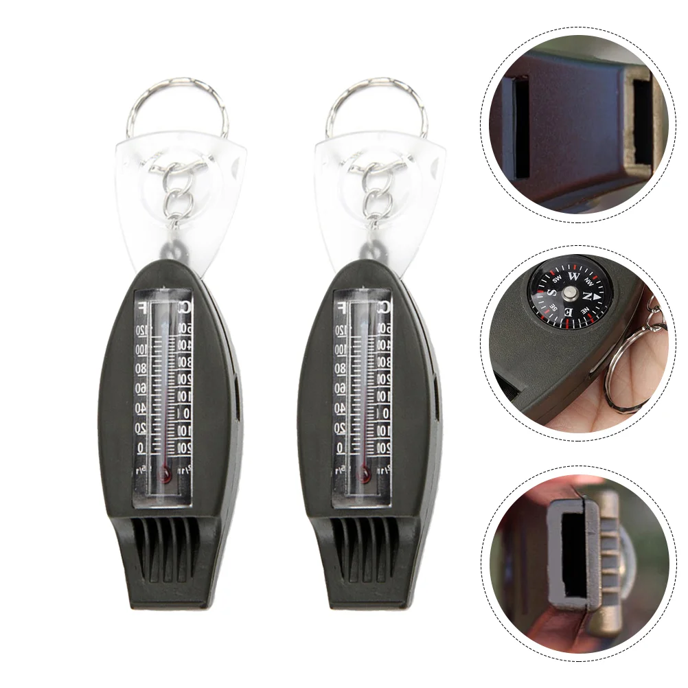 2Pcs Multifunctional Whistle Compass Magnifier Outdoor Magnifying Glass Compass Tool Multi- Function Emergency
2Pcs Multifunctional Whistle Compass Magnifier Outdoor Magnifying Glass Compass Tool Multi- Function Emergency