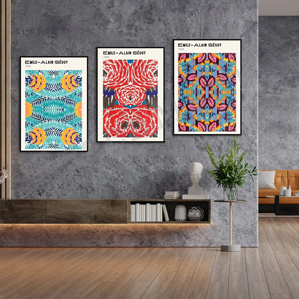 Emile-Alain Séguy floral art prints, vintage hipster wall art, art nouveau exhibition poster aesthetic home decor
Emile-Alain Séguy floral art prints, vintage hipster wall art, art nouveau exhibition poster aesthetic home decor