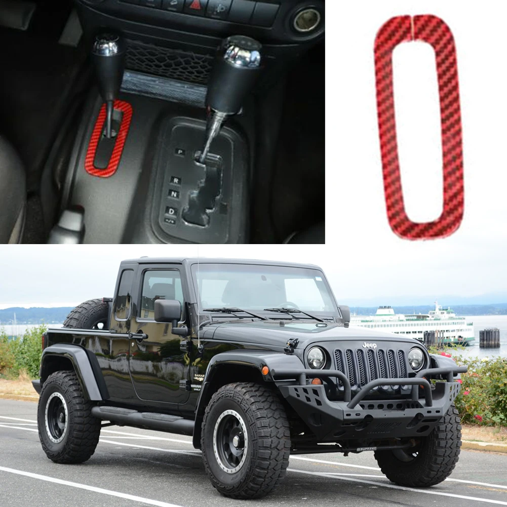Hot Sale Car Essential For Jeep Wrangler JK 11-17 4 Wheel Drive Gear Shift Cover Trim Red Carbon Fiber
Hot Sale Car Essential For Jeep Wrangler JK 11-17 4 Wheel Drive Gear Shift Cover Trim Red Carbon Fiber