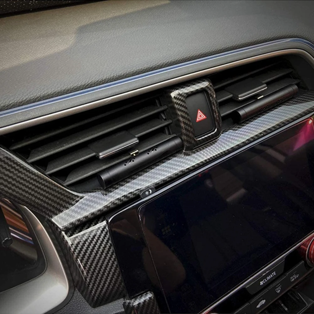 3Pcs Carbon Fiber Car Dashboard AC Air Vent Outlet Cover Trim Frame for Honda Civic Sedan 2016 2017 2018 2019 2020 2021
3Pcs Carbon Fiber Car Dashboard AC Air Vent Outlet Cover Trim Frame for Honda Civic Sedan 2016 2017 2018 2019 2020 2021
