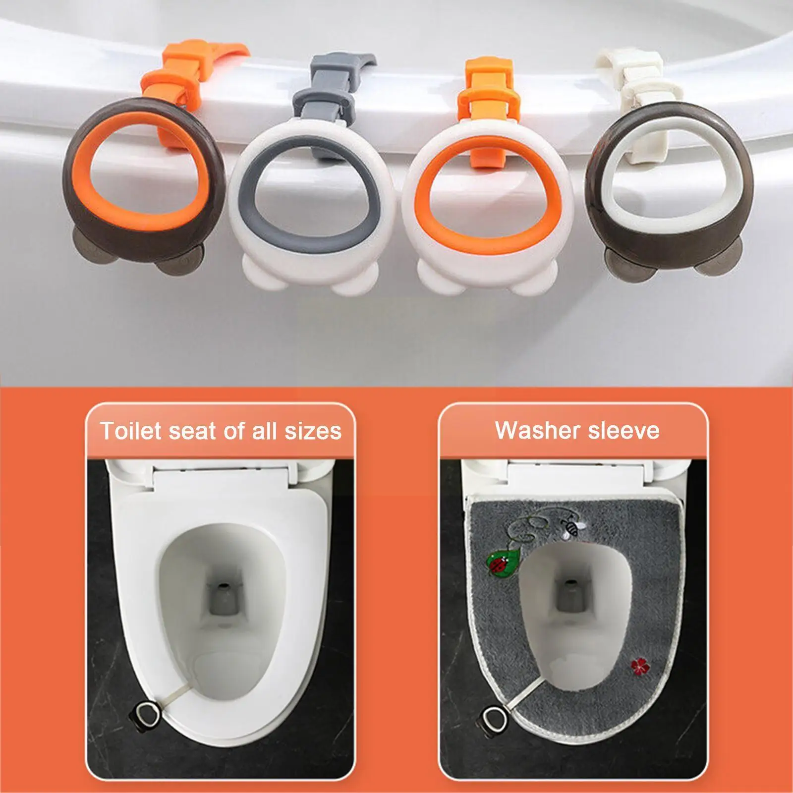 Multifunction Toilet Seat Lifter Toilet Lifting Device Handle Accessories Lid Toilet Touching Lifter Seat WC Pot Avoid R6F5
Multifunction Toilet Seat Lifter Toilet Lifting Device Handle Accessories Lid Toilet Touching Lifter Seat WC Pot Avoid R6F5