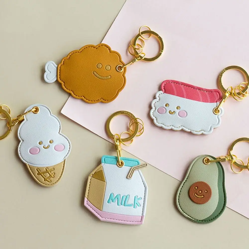 1pc Cute Food Leather Case Keychain Ice Cream Milk Drumsticks Card Holders Cute Girl Bag Pendant Cartoon Creative Small Gift
1pc Cute Food Leather Case Keychain Ice Cream Milk Drumsticks Card Holders Cute Girl Bag Pendant Cartoon Creative Small Gift