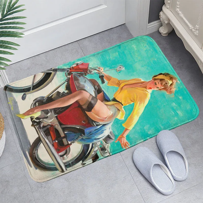 Придверный коврик для девушек Pin up, напольный/для ванной/кухни/пляжный коврик, фланелевая губчатая ткань с 3D принтом, ворсистый, пользовательский Декор для спальни
Придверный коврик для девушек Pin up, напольный/для ванной/кухни/пляжный коврик, фланелевая губчатая ткань с 3D принтом, ворсистый, пользовательский Декор для спальни