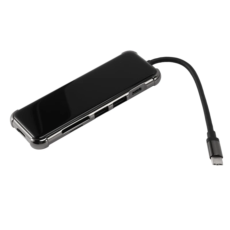 6 In 1 USB Type C HUB With To 4K@30Hz HDMI-Compatible USB 3.0 SD/TF Multiport Adapter Dongle For Air Pro Laptops
6 In 1 USB Type C HUB With To 4K@30Hz HDMI-Compatible USB 3.0 SD/TF Multiport Adapter Dongle For Air Pro Laptops