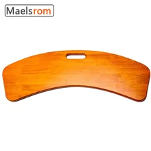 Wooden Slide Transfer Board Handle Patient Slide Assist Device For Transferring Patient From Wheelchair To Bed Bathtub Toilet