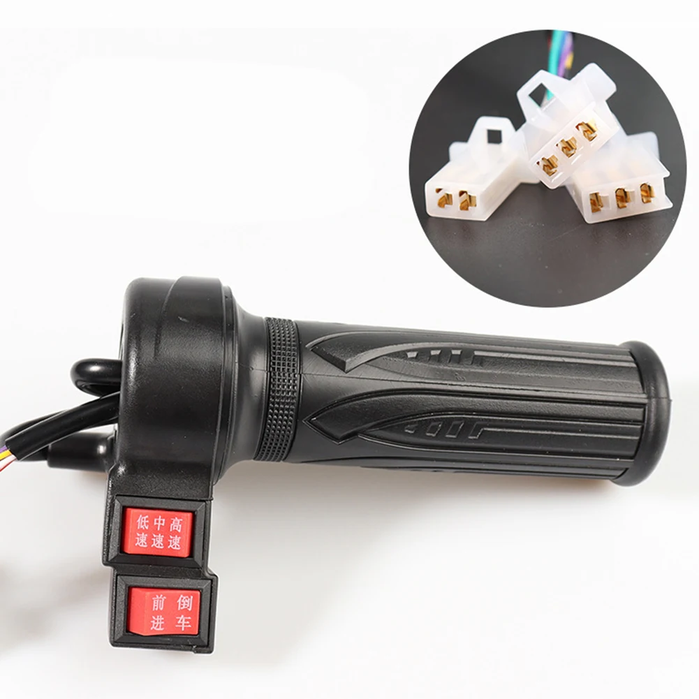 Electric Bike Bicycle Twist-Throttle High/Medium/Low Speed/Forward/Reverse Universal Throttle Grip Electric Bicycle Components
Electric Bike Bicycle Twist-Throttle High/Medium/Low Speed/Forward/Reverse Universal Throttle Grip Electric Bicycle Components