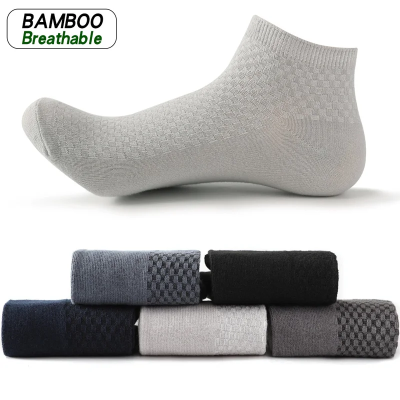 3 Pairs/Lot Men's Bamboo Fiber Socks Short Business Breathable Male Ankle Socks High Quality Compression Summer Winter Man Sock
3 Pairs/Lot Men's Bamboo Fiber Socks Short Business Breathable Male Ankle Socks High Quality Compression Summer Winter Man Sock