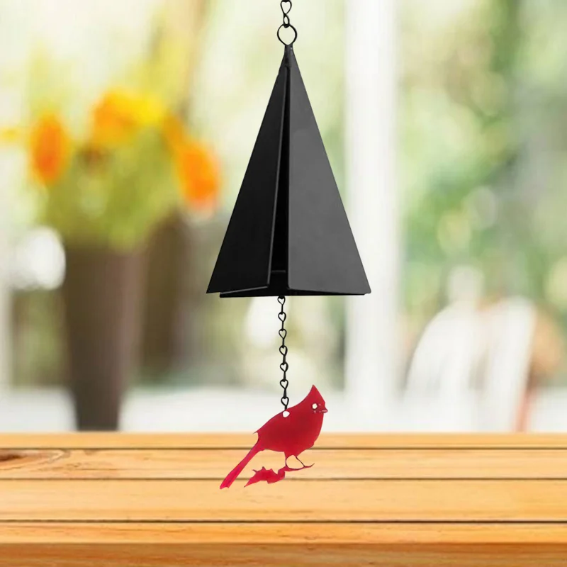 Wind Chimes Outdoor Garden Bell Decoration Iron Triangle Wind Bell Pendant Crafts Creative Metal Bells Wall Ornament
Wind Chimes Outdoor Garden Bell Decoration Iron Triangle Wind Bell Pendant Crafts Creative Metal Bells Wall Ornament