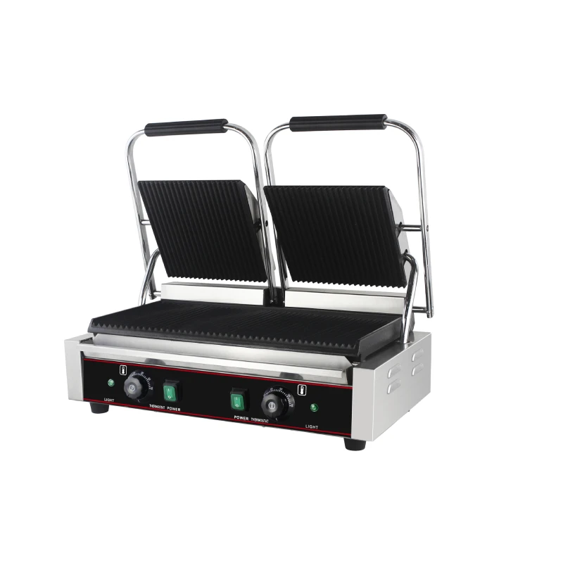 Snack Food Temperature Adjustable Automatic Contact Panini Press Grill Commercial Sandwich Contact Grill Electric Contact Grill
Snack Food Temperature Adjustable Automatic Contact Panini Press Grill Commercial Sandwich Contact Grill Electric Contact Grill