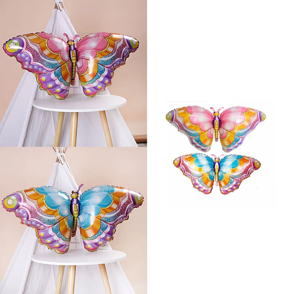Laser Aluminum Foil Butterfly Balloon Children Birthday Party Cartoon Large Balloons Wedding Party Baby Shower Decorations
Laser Aluminum Foil Butterfly Balloon Children Birthday Party Cartoon Large Balloons Wedding Party Baby Shower Decorations