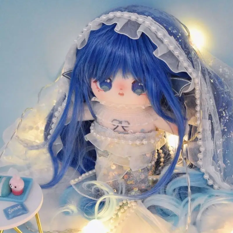 No Attribute Blue Wig Body 20cm Plush Stuffed Doll Toy Anime Cute Cosplay Kpop Idol Plushis Pillow Mermaid Tears Clothes Gift 
No Attribute Blue Wig Body 20cm Plush Stuffed Doll Toy Anime Cute Cosplay Kpop Idol Plushis Pillow Mermaid Tears Clothes Gift