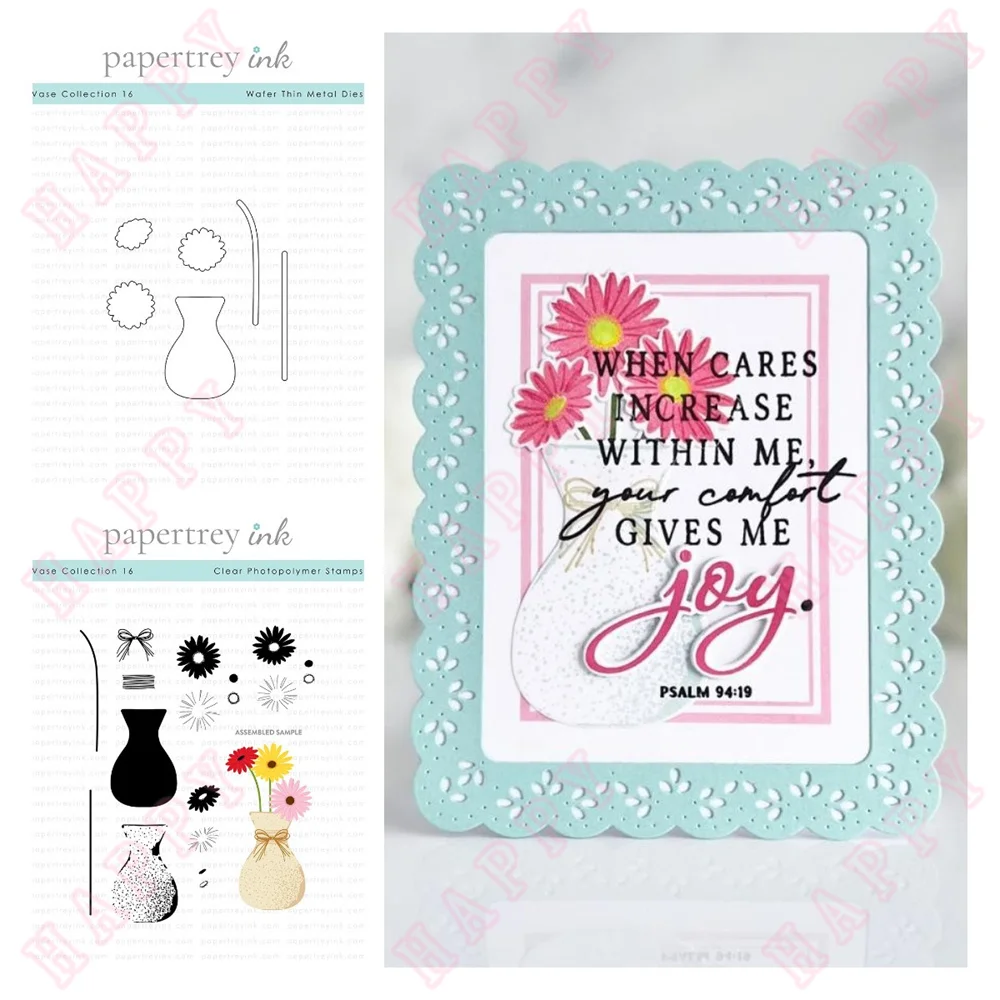 Metal Cutting Dies Stamp Vase Collection DIY Scrapbook Envelope Greet Card Decorative Embossing Handcraft Paper Craft Template
Metal Cutting Dies Stamp Vase Collection DIY Scrapbook Envelope Greet Card Decorative Embossing Handcraft Paper Craft Template